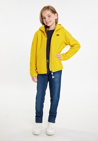 Veste en polaire 'Rabine' Schmuddelwedda en jaune