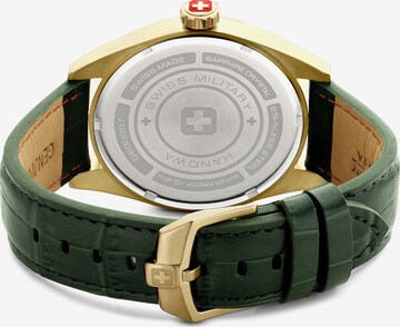 SWISS MILITARY HANOWA Analog Watch 'LYNX' in Green