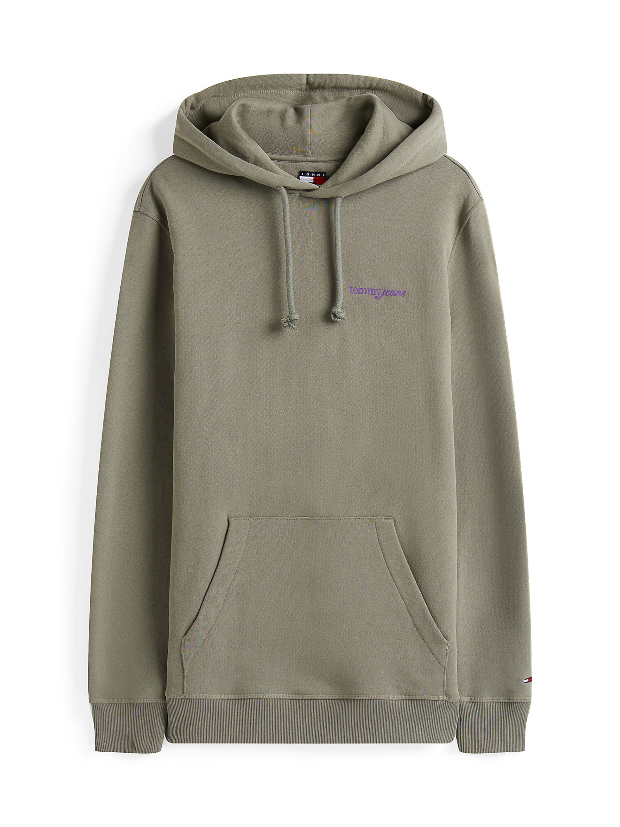 Tommy Jeans Sweatshirt in Green: front