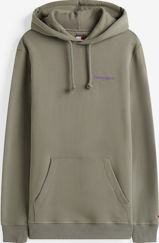 Tommy Jeans Sweatshirt in Green: front