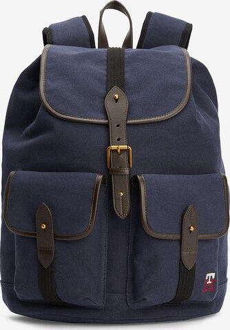 TOMMY HILFIGER Backpack in Blue: front