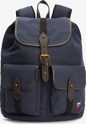 TOMMY HILFIGER Rucksack in Blau: predná strana