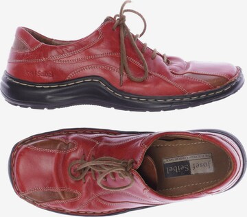JOSEF SEIBEL Flats & Loafers in 38 in Red: front