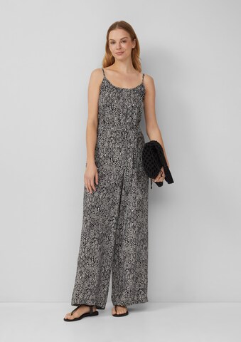s.Oliver Jumpsuit in Black: front