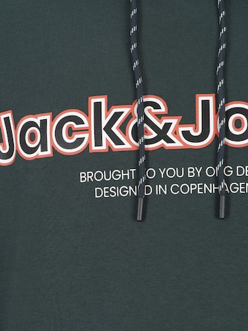 Bluză de molton 'Lakewood' de la Jack & Jones Plus pe verde