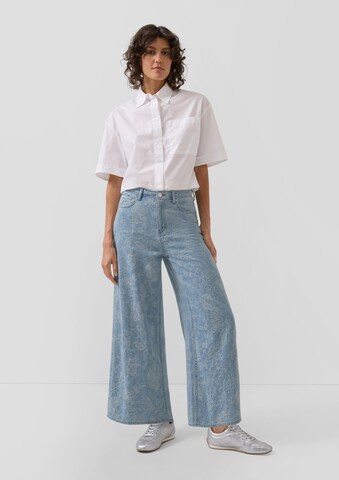 s.Oliver Wide leg Jeans 'Suri' in Blauw