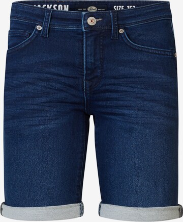 Jean 'Tidalize' Petrol Industries en bleu : devant