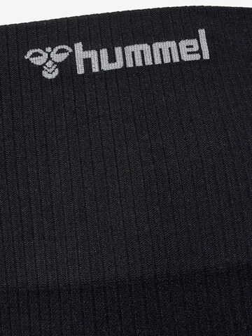 Hummel Skinny Sporthose 'Rest' in Schwarz