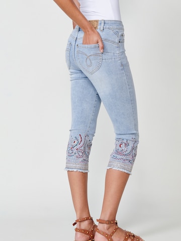 Coupe slim Jean KOROSHI en bleu