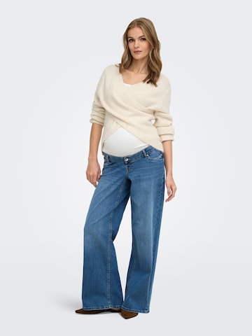 Only Maternity Pullover in Beige