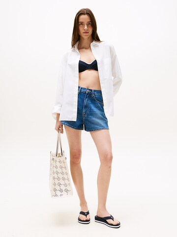 TOMMY HILFIGER T-Bar Sandals in Blue
