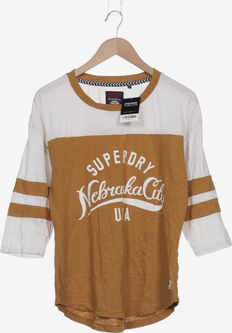Superdry Top & Shirt in M in Brown: front