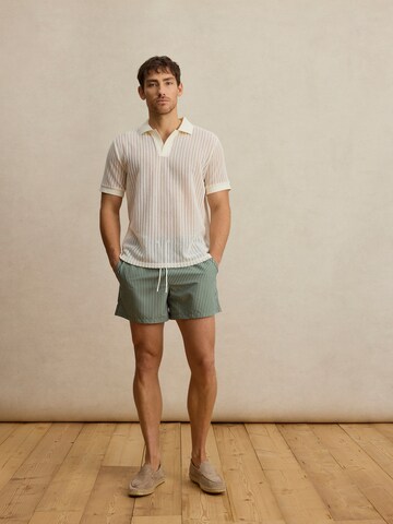 DAN FOX APPAREL Μπλουζάκι 'Hennes' σε μπεζ