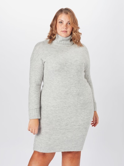 Vero Moda Curve Úpletové šaty - šedá, Model/ka