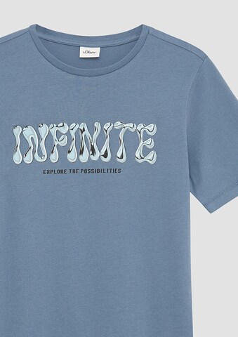 T-Shirt s.Oliver en bleu