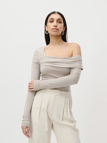 LeGer by Lena Gercke Футболка 'Charleen' в Бежевый: спереди
