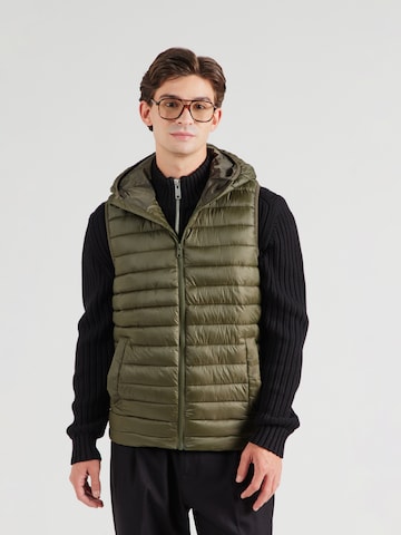 SELECTED HOMME Weste 'SLHZJONES' in Grün: Vorderseite