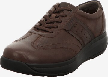 Joya Lace-Up Shoes in Brown: front
