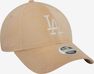 Cappello da baseball sportivo di NEW ERA in beige: frontale
