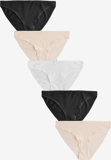 Next Alushousut koossa 4XL värissä nude / musta / valkoinen, Tuotenäkymä