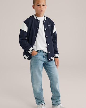 WE Fashion Свитшот в Синий