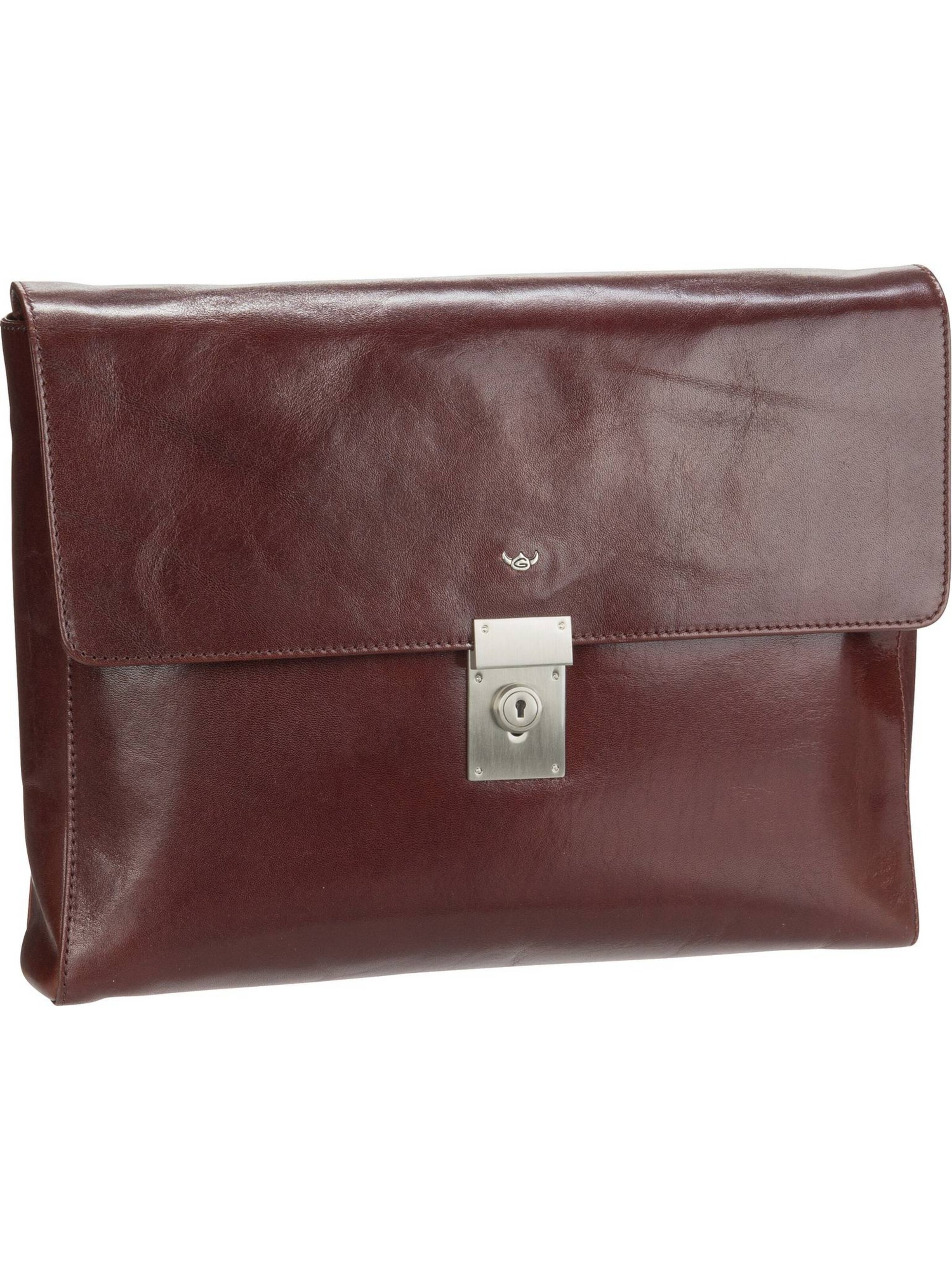 Porte-documents 'Colorado' GOLDEN HEAD en marron : devant