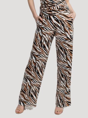 No Matter What Wide leg Trousers in Brown