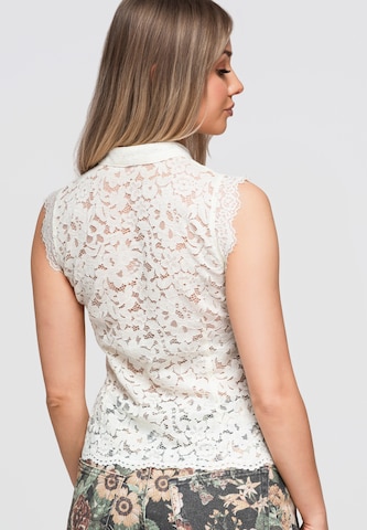 Ombre Blouse 'OW-TS-E0059' in White