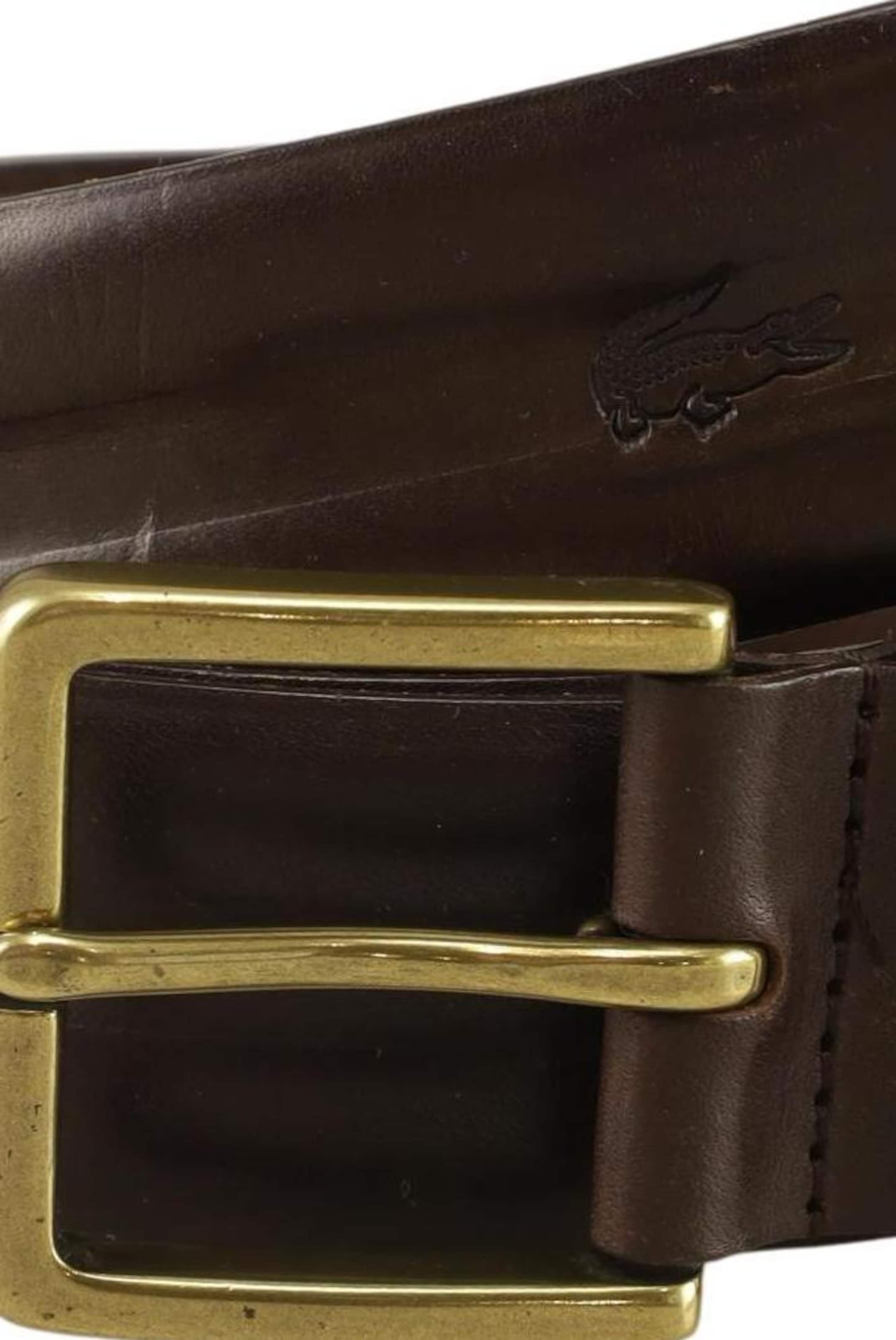 LACOSTE Gürtel One Size in Braun