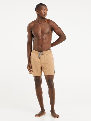 PROTEST Badeshorts 'Davey'‌‌‌‌‌‌‌‌ in Braun