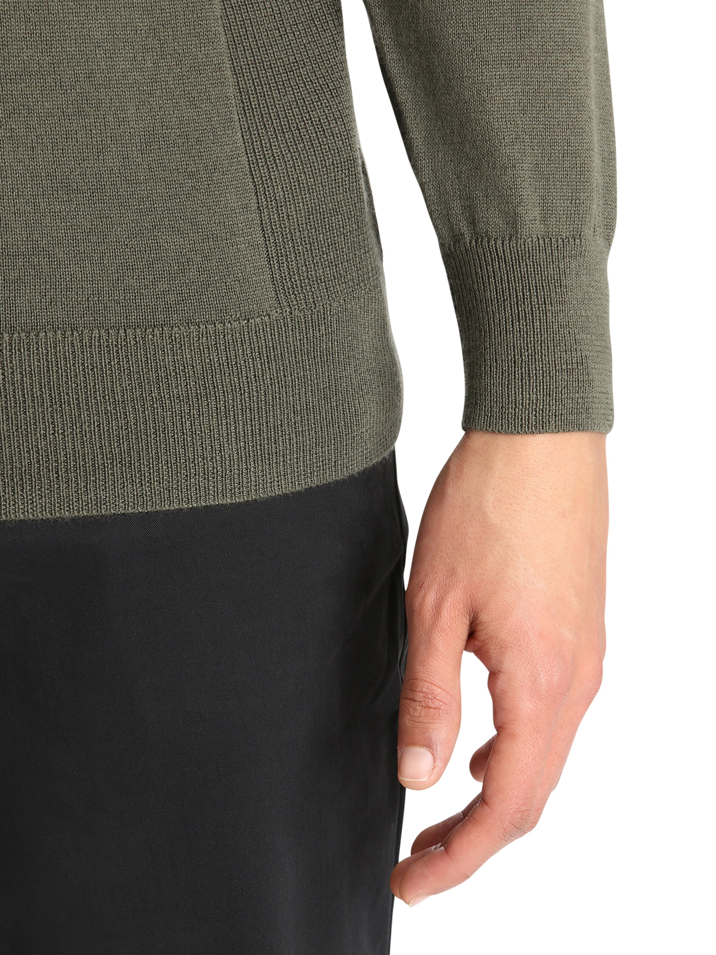 ICEBREAKERSportski pulover 'Shearer' - zelena boja