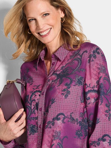 Goldner Blouse in Lila