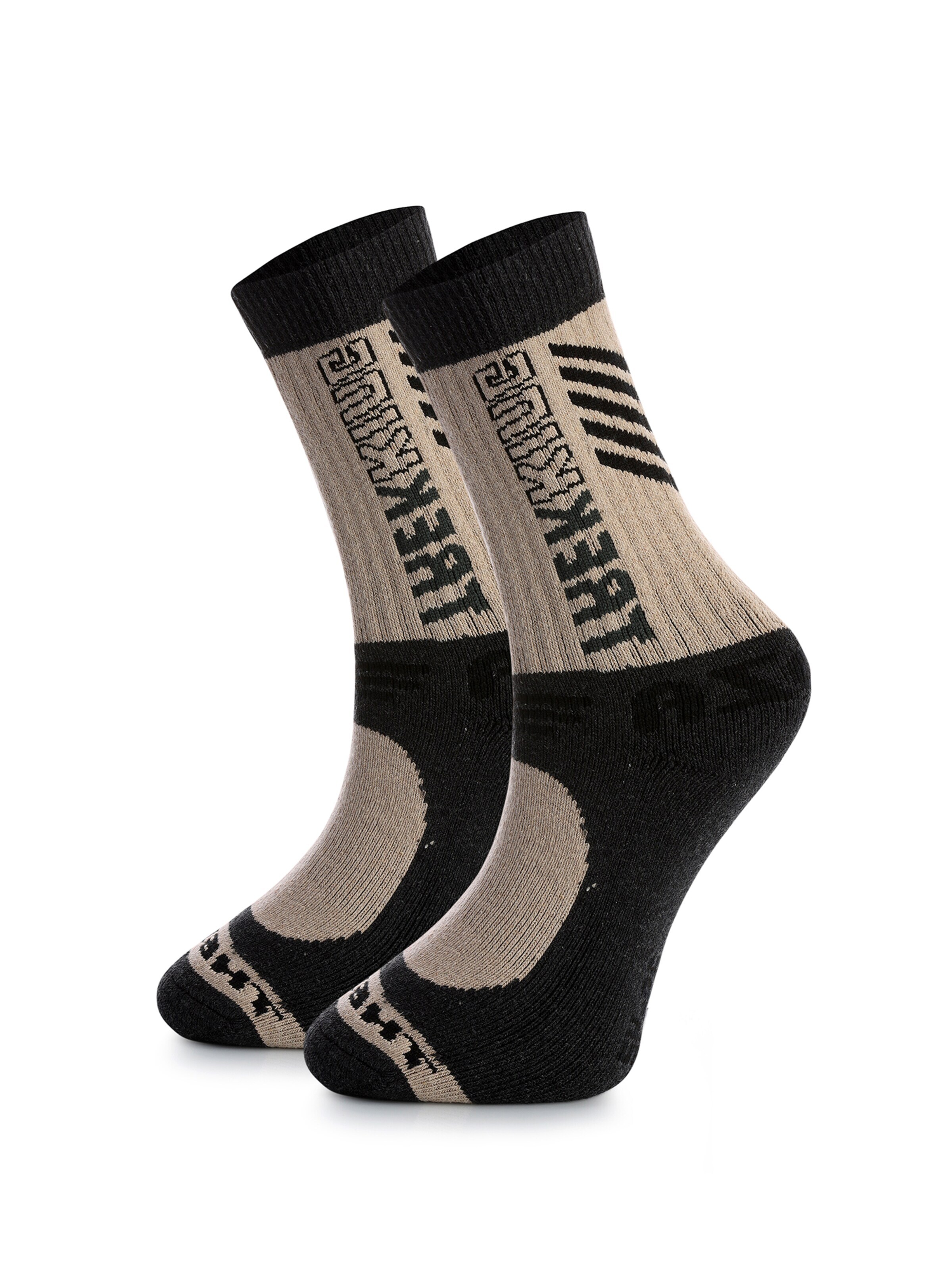 Calzino sportivo 'PRO-TECH' di Crea Socks in marrone