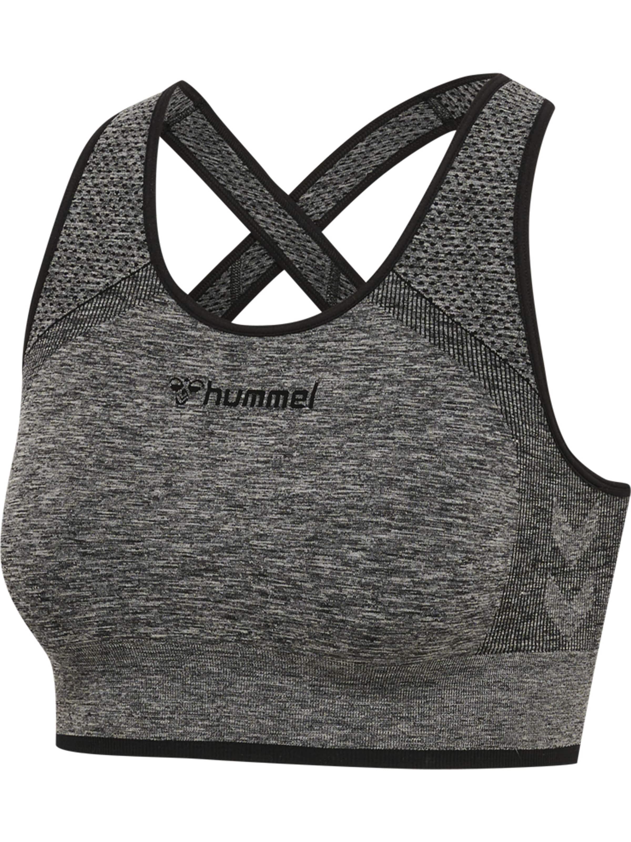 Hummel Bustier Sport-BH 'Una' in Schwarz
