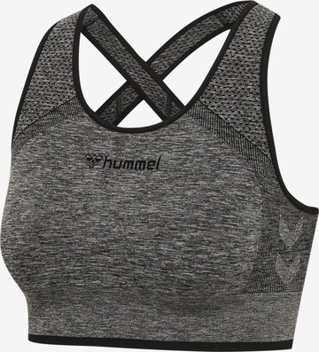 Hummel Bustier Sport bh 'Una' in Zwart