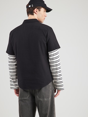 Calvin Klein Jeans Regular fit Overhemd 'CLASSIC' in Zwart
