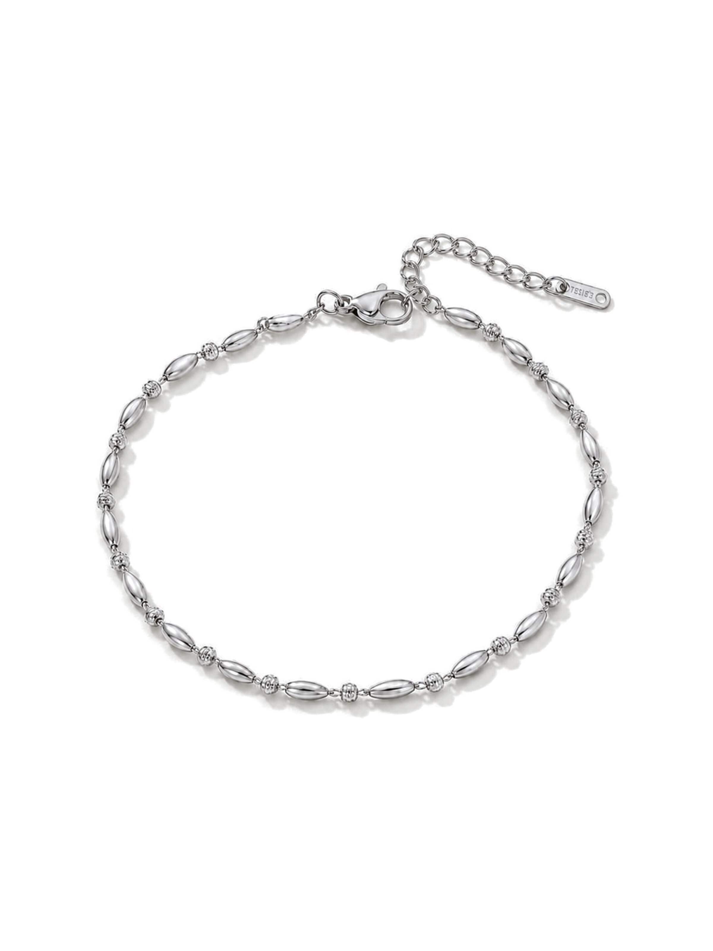 hiBALI Bracelet 'Lily' in Silver: front