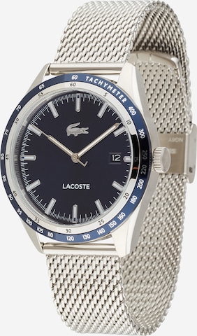 LACOSTE Analoog horloge 'Everett' in Zilver: voorkant