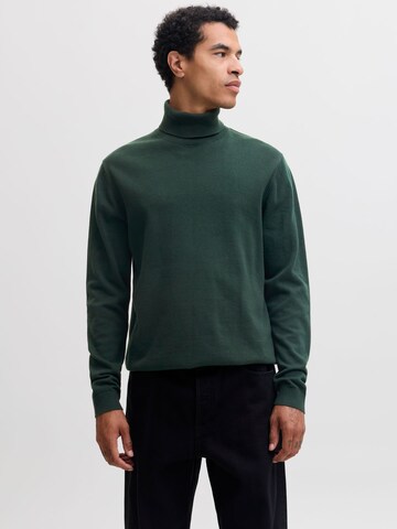Pullover 'JJEBasic' di JACK & JONES in verde: frontale
