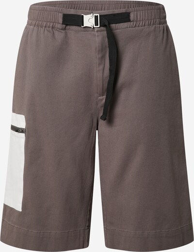 Pantaloni 'Ron' ABOUT YOU x Benny Cristo pe gri, Vizualizare produs