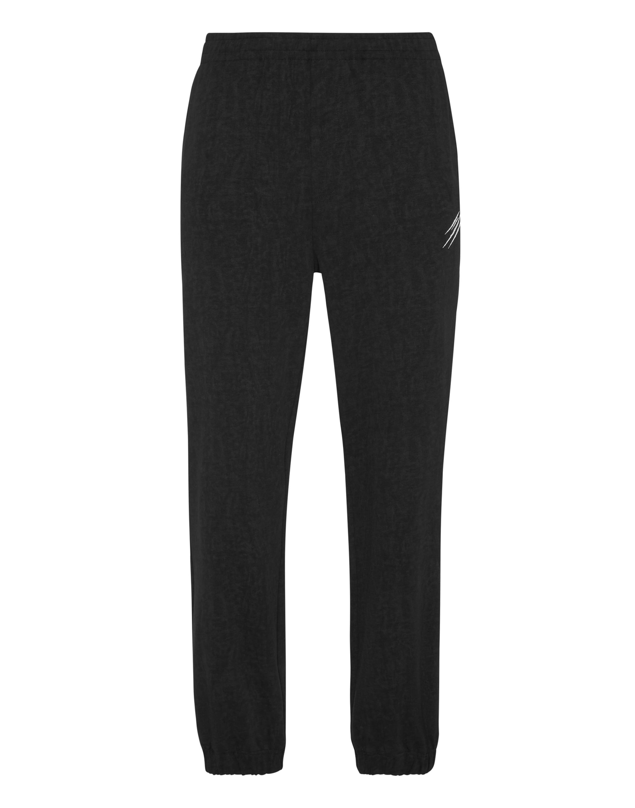 Plein Sport Regular Hose 'Scratch' in Schwarz: Vorderseite