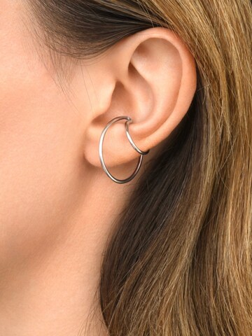 Boucles d'oreilles 'Ear cuff Lou G/S' YParis en argent