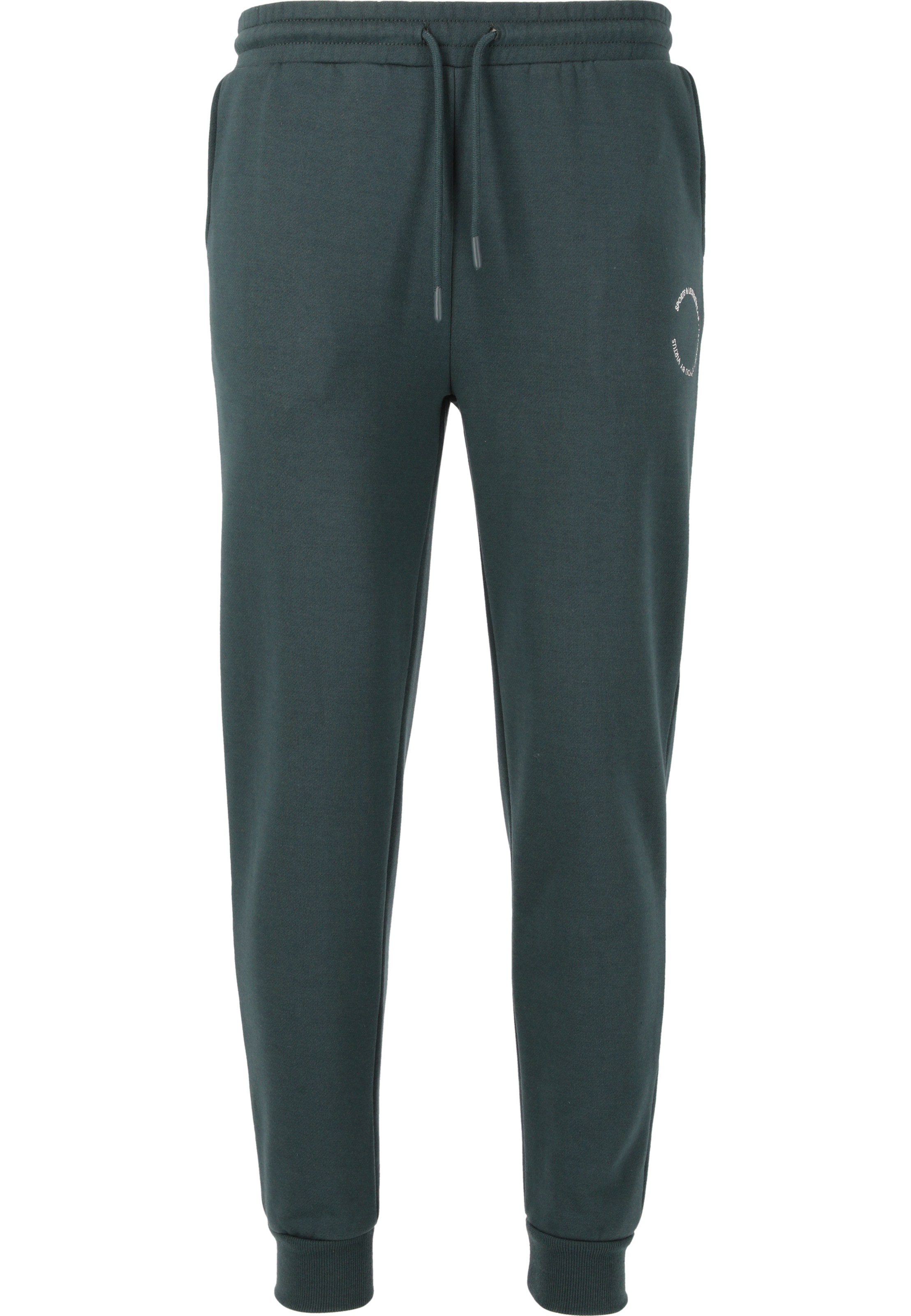 Virtus Loosefit Sweatpants 'Harwick' in Grün: Vorderseite