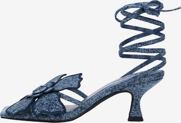 mėlyna Desigual Basutės su dirželiais: priekis