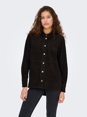JDY Blouse 'JDYSHIRAZ' in Brown: front