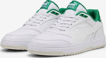 Sneaker bassa 'Doublecourt' di PUMA in bianco: frontale