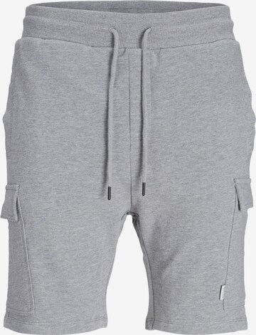 Regular Pantalon cargo 'SHARK' JACK & JONES en gris : devant