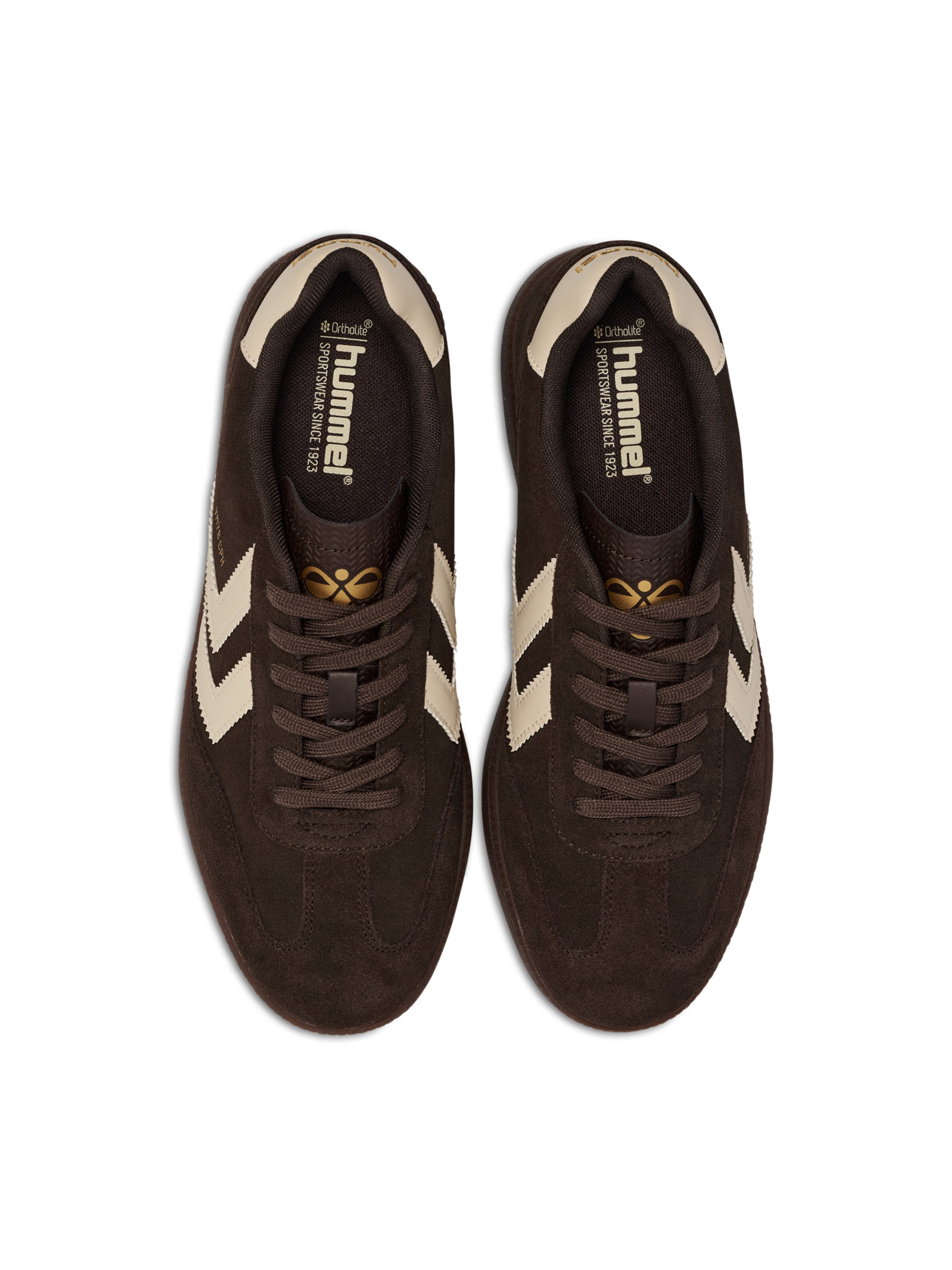 Hummel Sneakers laag in Bruin