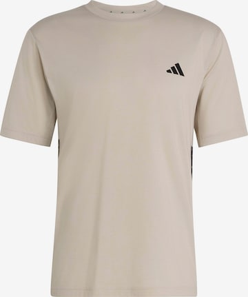 ADIDAS SPORTSWEAR Toiminnallinen paita 'WE' värissä ruskea: etupuoli