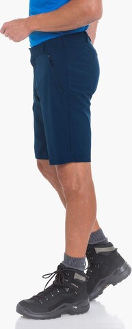 Schöffel Slimfit Shorts in Blau
